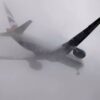 Intensa niebla provoca demoras en vuelos del aeropuerto de Carrasco