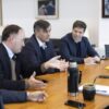 Empresarios trasladaron a Orsi su preocupación por la conflictividad laboral y la situación del puerto